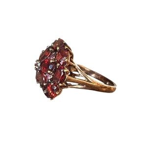 💍 Karis Amethyst Garnet Ring. Size 6.5